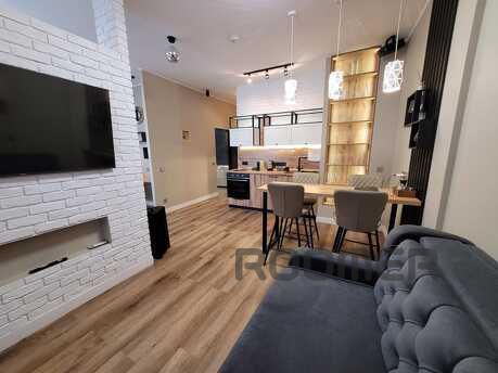 Jacuzzi, sauna, round bed, fireplace., Krasnoyarsk - apartment by the day