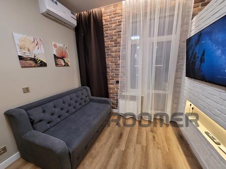 Jacuzzi, sauna, round bed, fireplace., Krasnoyarsk - apartment by the day