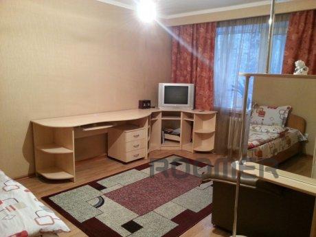 1 bedroom Abay - Shagabutdinov, Almaty - apartment by the day