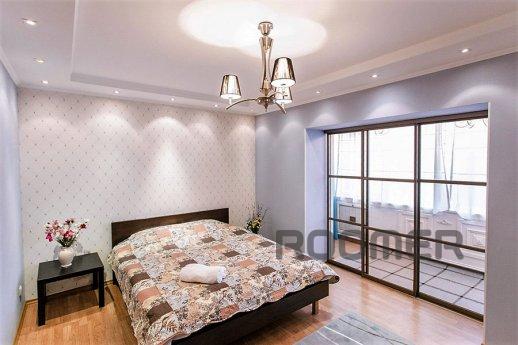 3-room apartment, Dostyk 117B, Almaty - apartment by the day