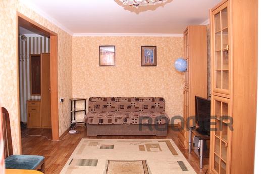 2 bedroom apartment with all amenities, Karaganda - apartment by the day
