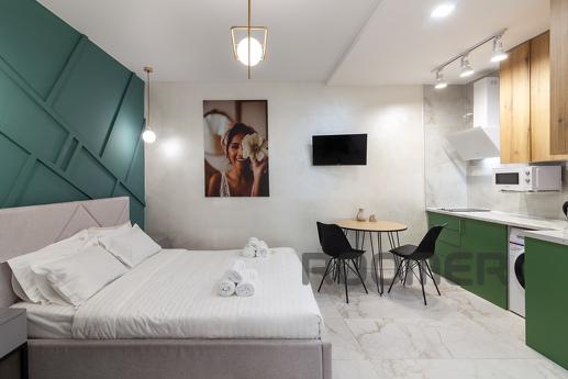 New modern apartments in the very center of the Opera House.