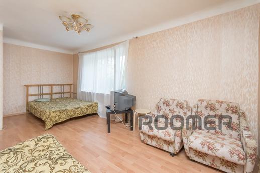 Rent one-room apartment with a good repair and homely street