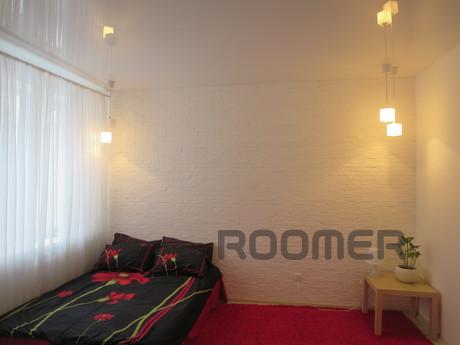 New, very nice apartment-studiya.Divan decomposed for two ex