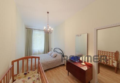 The apartment is located near the metro station Admiralty, a