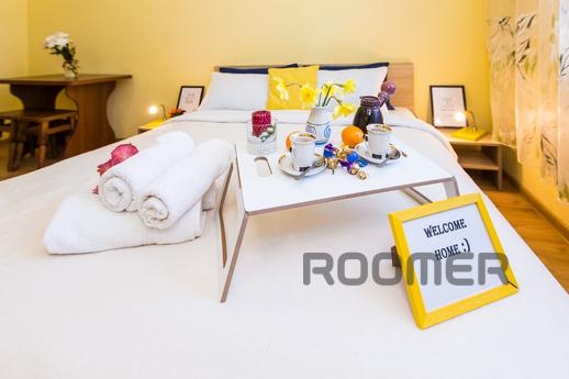 Modern 2BR Apartment in Central Lviv, Lviv - apartment by the day