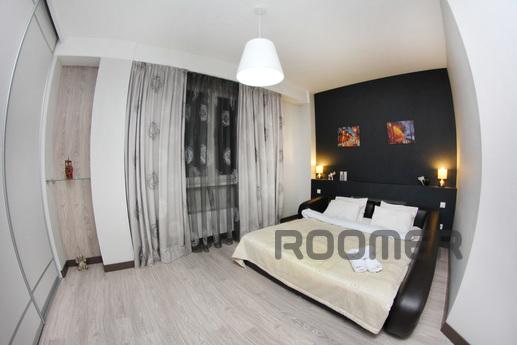 Rent 3-bedroom apartment in the center of Almaty, in a new g