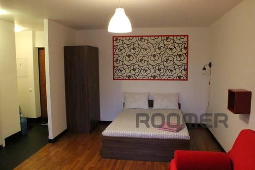 In the short-term lease for rent new studio apartment in the