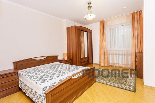 Two-bedroom apartment in the center, Astana - apartment by the day