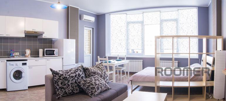 We offer 1-bedroom apartment-studio in the elite residential