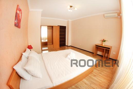 3-bedroom luxury apartment in MegaAlmaty, Almaty - apartment by the day