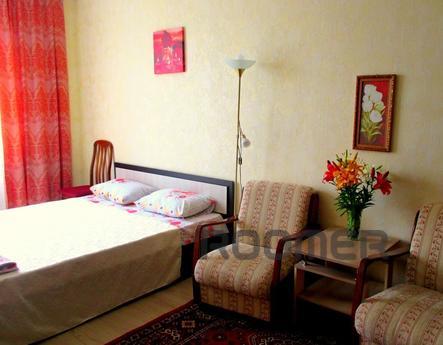 Rent a cozy apartment with repair for hours and days. Conven