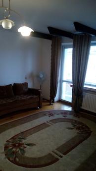 The apartment is being renovated near the center of Morshyn.