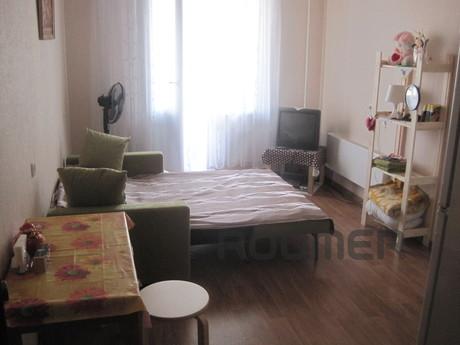 Rent an inexpensive cozy studio in Novosibirsk without inter