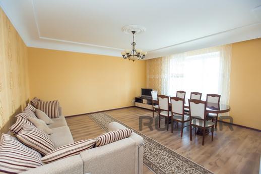 Two-bedroom apartment for rent is located in the center of t