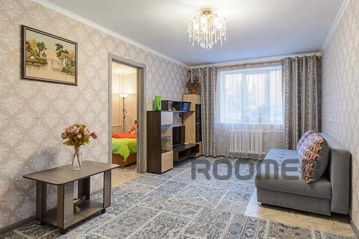 The apartment is located in the city center. Renovation of t