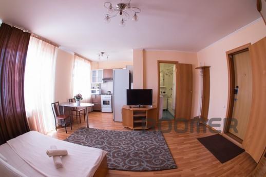 1-room apartment business class, Kostanay - apartment by the day