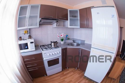 1-room apartment business class, Kostanay - apartment by the day