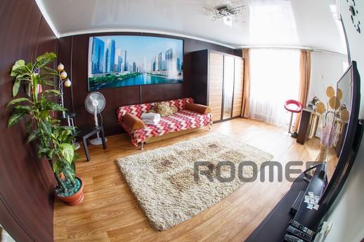 1-room apartment of elite class, Kostanay - apartment by the day