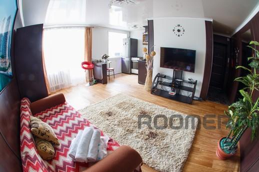 1-room apartment of elite class, Kostanay - apartment by the day