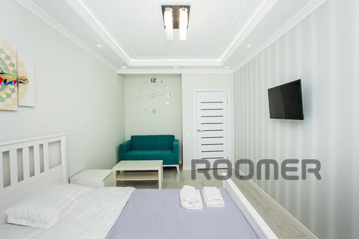 Daily, new 1 bedroom apartment, Astana - apartment by the day