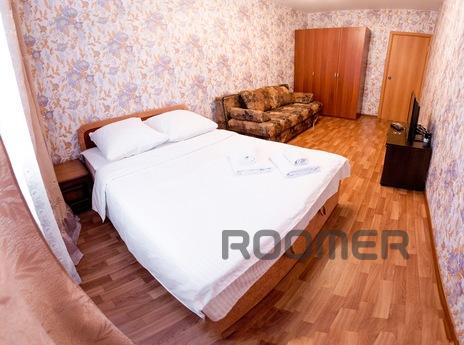 2-bedroom apartment in the first microra, Tyumen - apartment by the day