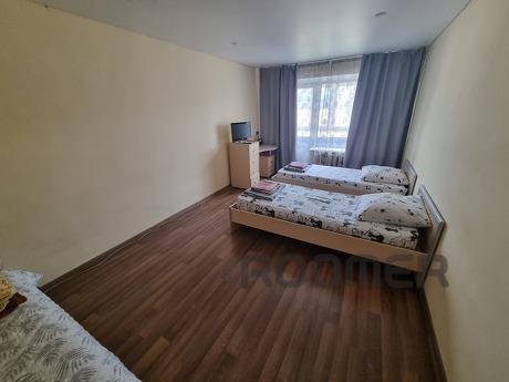 • The apartment has all household appliances, dishes, TV, ca