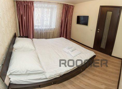 We offer for your stay cozy apartments in the Tyumen microdi