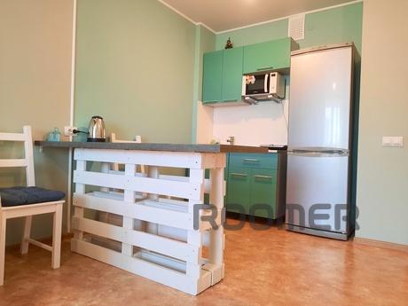 Scandinavian style studio apartment, Krasnoyarsk - apartment by the day