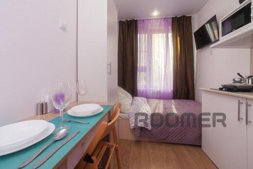The apartment is located in the business-class residential c