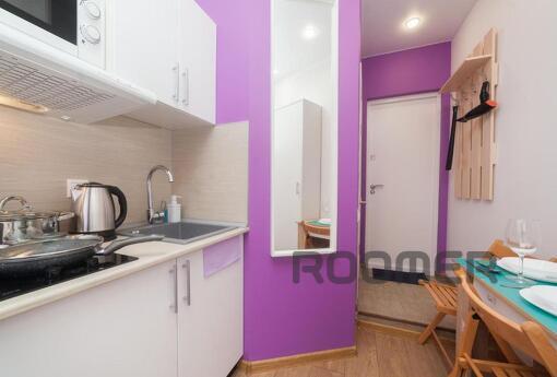Cozy studio on Bachurinskaya 7k1, Moscow - apartment by the day