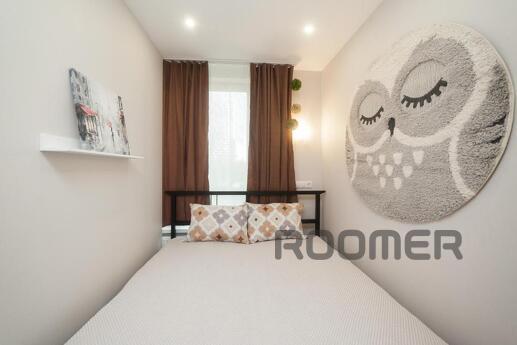 The apartment is located in the business-class residential c