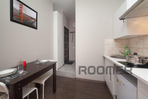 Modern studio on Voronitsyna, Khimki - apartment by the day