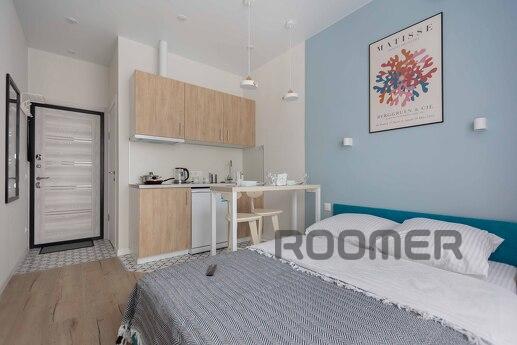 Cozy studio for rent in the modern residential complex 