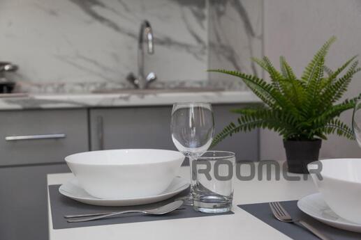 Stylish studio near metro Bibirevo, Moscow - apartment by the day