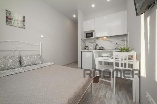 Stylish studio near metro Bibirevo, Moscow - apartment by the day