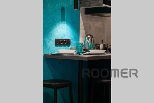 A cozy studio in a business-class building of the Donskoy Kv