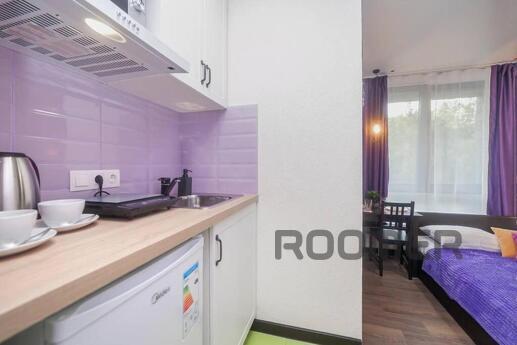 Cozy studio in the residential complex Donskoy kvartal, Moscow - apartment by the day
