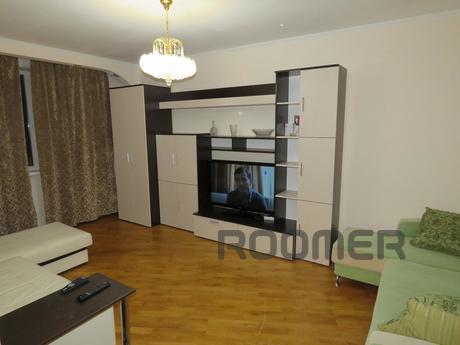Rent a cozy 2-bedroom apartment in the center of Almaty. Nea