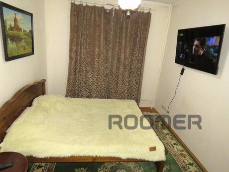 2-room apartment, 65m², 2/4 floor by the, Almaty - apartment by the day