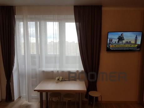 For rent studio apartment in a new build, Tyumen - apartment by the day