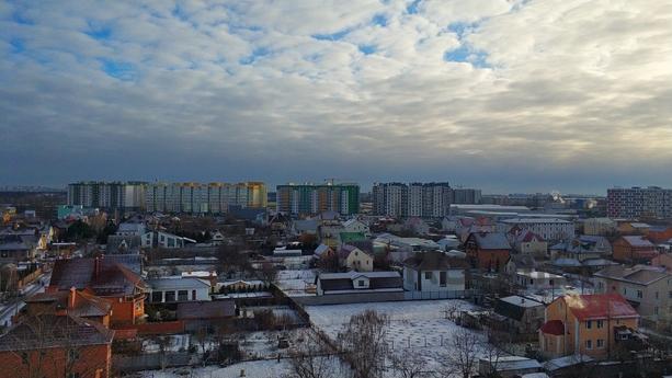 Видовая квартира, панорамное окно,9 этаж, Крюковщина - квартира посуточно