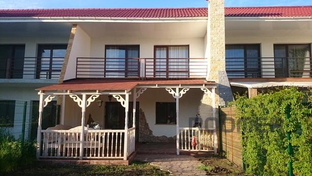 A house on the seashore, where the cleanest, sandy and uncro