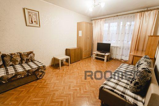Spacious apartment with 3 separate beds with a good repair, 