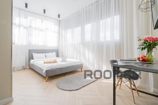 Species studio apartment in a new reside, Kyiv - apartment by the day