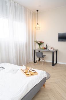 Species studio apartment in a new reside, Kyiv - apartment by the day