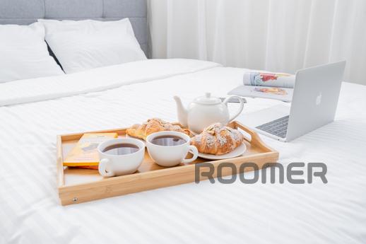 "For daily rent a spacious and bright studio apartment,