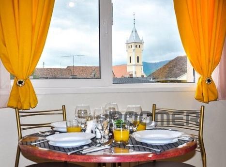Center Nova 1-room apartment cafe 'Moloko', Mukacheve - apartment by the day