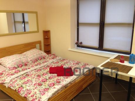 Crocus Expo studio apartment in a new building with secure p