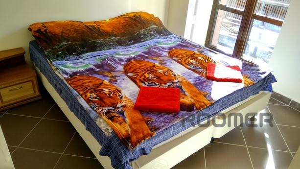 2-room studio apartment near Crocus Expo and Strogino metro 